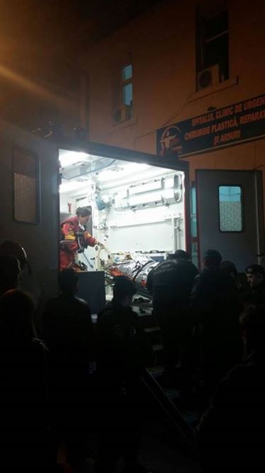 Doi braileni in stare grava dupa incendiul de la Colectiv