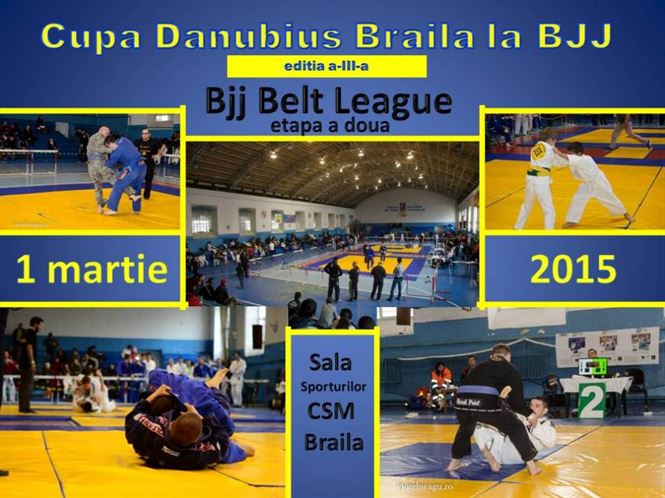 Competitie de Brazilian Jiu Jitsu in Sala Sporturilor CSM Braila