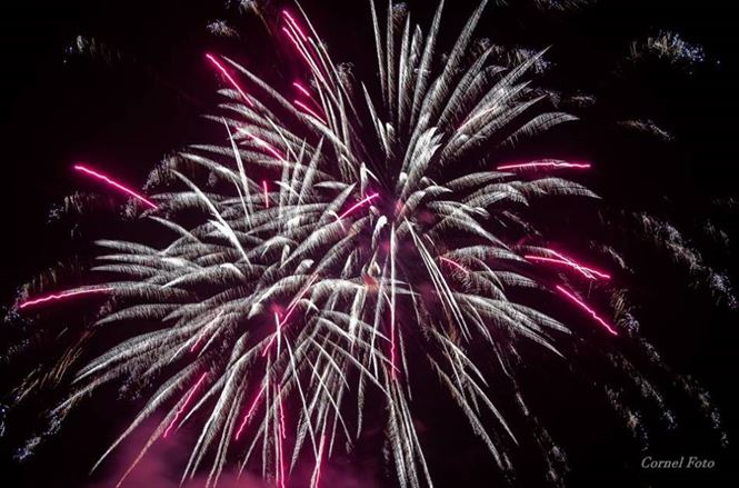 Revelion in strada la Braila