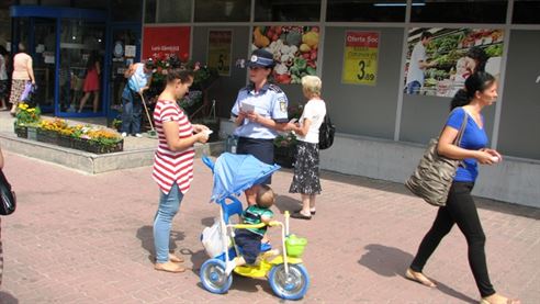 Campania „Fii prudenta! Poti preveni talharia” a fost lansata in municipiu