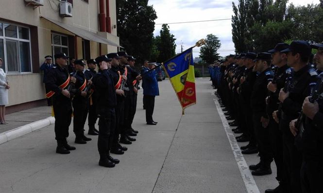 Colonelul Vasile Silion a predat comanda Jandarmeriei Braila