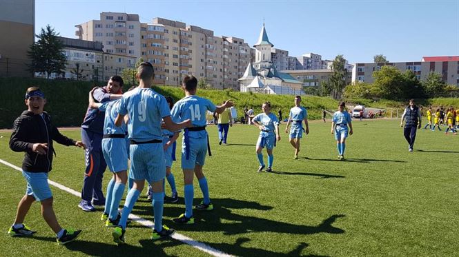 Echipa de rugby-tag de la scoala Stancuta, locul 5 la faza nationala a Gimnaziadei