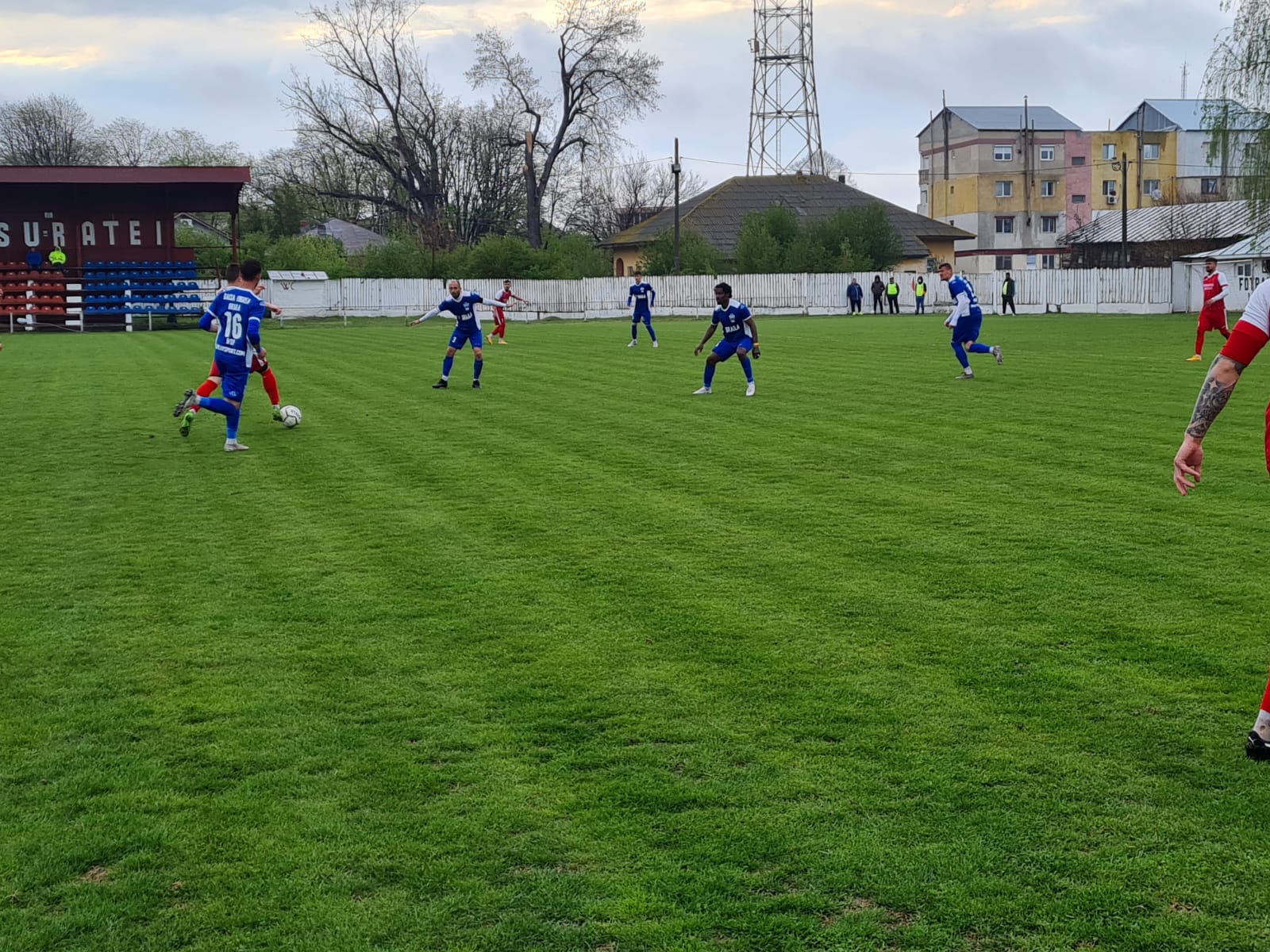 Dacia Unirea a tranșat soarta meciului cu Sportul Chiscani din prima repriză