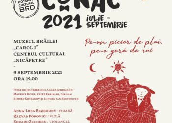 Concert SoNoRo Conac IX la Centrul Cultural “Nicăpetre”, joi, 9 septembrie
