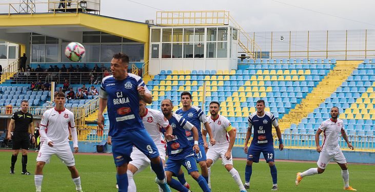 Dacia Unirea Brăila învinsă cu 6-0 de FC Hermannstadt