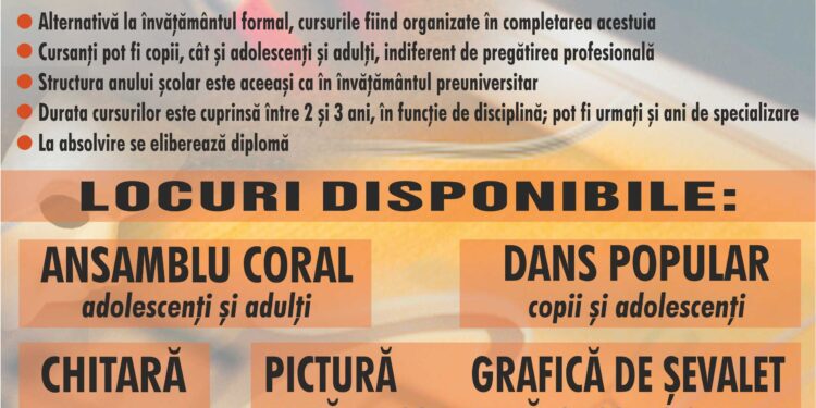 Şcoala Populară de Arte „Vespasian Lungu” Brăila – Cea mai potrivită alegere pentru timpul tău liber!