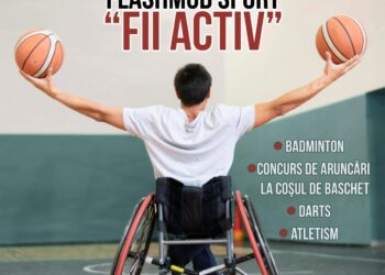 ,,FlashMob” și ,,Fii Activ” organizat de Special Friends și DJST Brăila