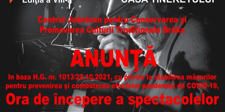 Modificare de program la Festivalul de Jazz Johnny Răducanu