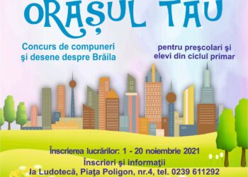 Concurs de desene şi eseuri cu tema „Oraşul meu, oraşul tău”