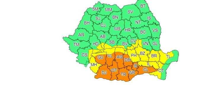 Cod galben de ploi însemnate cantitativ