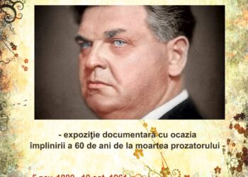 Biblioteca Județeană „Panait Istrati” Brăila organizează o expoziție documentară dedicată marelui scriitor Mihail Sadoveanu