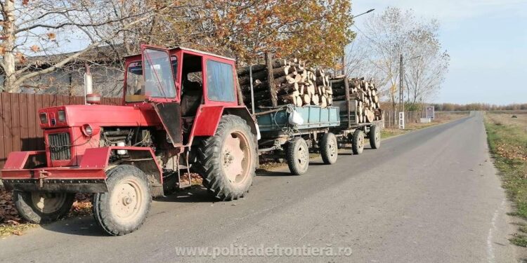 Cu permis de conducere necorespunzător, depistat pe raza comunei Gropeni conducând un ansamblu rutier cu remorcă neînmatriculată