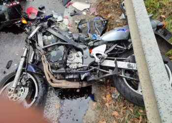 Doi motocicliști brăileni s-au ciocnit cu un autoturism de teren care circula regulamentar pe sens opus