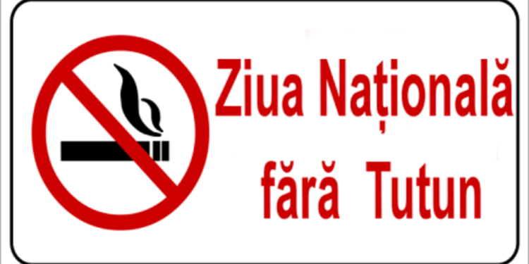 Ziua Națională fără tutun -18 noiembrie 2021