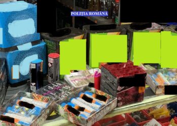 Materiale pirotehnice confiscate în Ajun de Crăciun