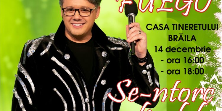 Concerte de Crăciun susținute de Fuego la Brăila