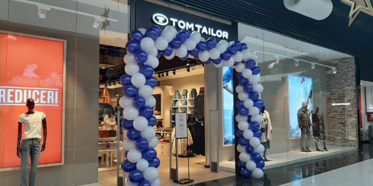 Brandul de fashion Tom Tailor a deschis primul magazin din Brăila, în Brăila Mall