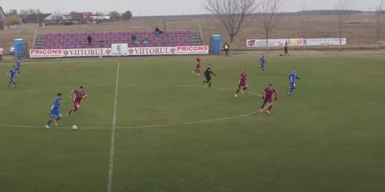 Viitorul Ianca a terminat la egalitate cu Metalul Buzău cu un gol primit în minutele de prelungire