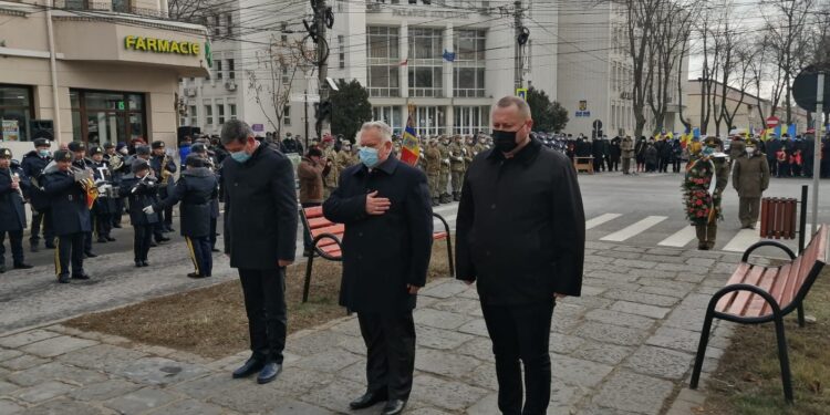 Puțini participanți la manifestările de Ziua Unirii
