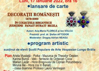 Ziua Culturii Naționale sărbătorită pe 17 ianuarie la Biblioteca Județeană „Panait Istrati” Brăila
