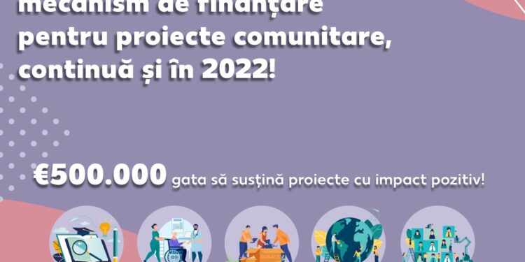 500.000 de euro gata să susțină ONG-urile mici și instituțiile de învățământ, prin programul Start ONG în 2022