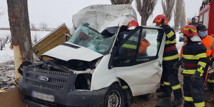 Brăilean mort într-un accident