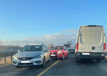 Accident pe șoseaua dig Brăila-Galați