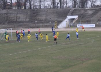 Dacia Unirea Brăila a luptat pentru un rezultat bun în meciul cu Unirea Slobozia, dar a fost învinsă cu 3-0