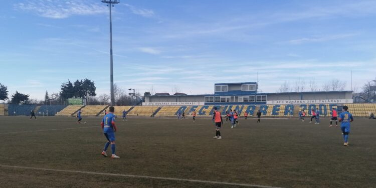 Dacia Unirea Brăila s-a impus cu 2-0 în amicalul cu Dunărea Călărași