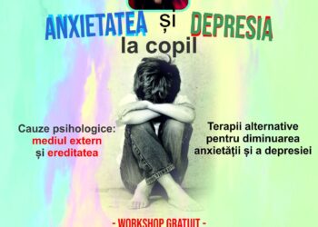 Biblioteca Județeană „Panait Istrati” Brăila vă invită la workshop-ul gratuit “Anxietatea și depresia la copil”