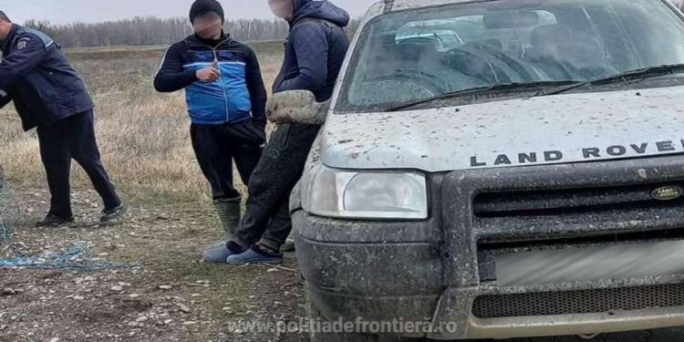 Braconaj piscicol la Gropeni
