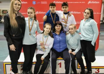 Medalii pentru atleții brăileni la naționalele de cadeți