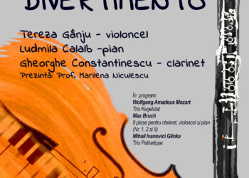 Trio Divertisimo susține un recital cameral la Filarmonica Lyra George -Cavadia