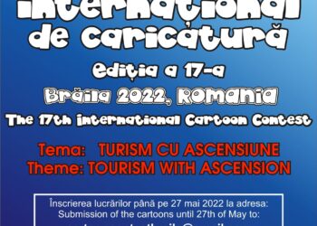 Au început înscrierile pentru cea de a XVII-a ediție a Salonului Internațional de Caricatură de la Brăila