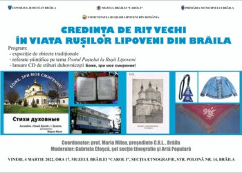 Credința de rit vechi în viața rușilor lipoveni din Brăila