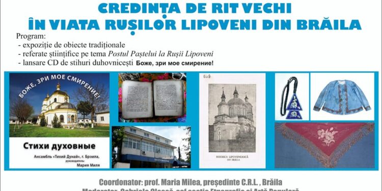 Credința de rit vechi în viața rușilor lipoveni din Brăila