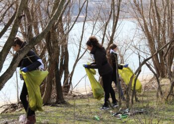 Peste 20 de tone de deșeuri din plastic au fost colectate în cadrul programului Cu Apele Curate