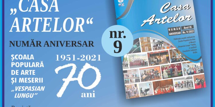 Marți, 29 martie, va fi lansat numărul IX al publicației culturale anuale „Casa Artelor“