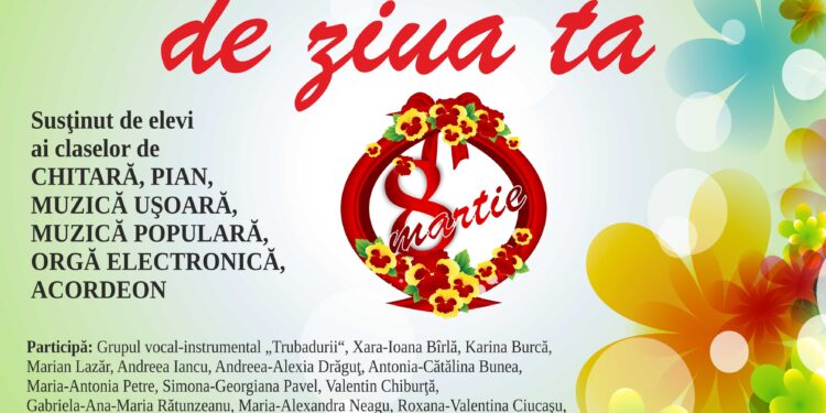 Spectacol muzical oferit de Școala Populară de Arte ”Vespasian Lungu”