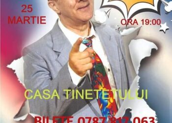 Terapie de grup prin râs. Doru Octavian Dumitru prezintă show-ul de comedie ”Ne-a ieșit pe nas!”