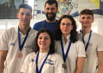 Cupa Rotary de la Târgoviște, primul concurs din acest an la care au participat înotătorii de la CSM Brăila