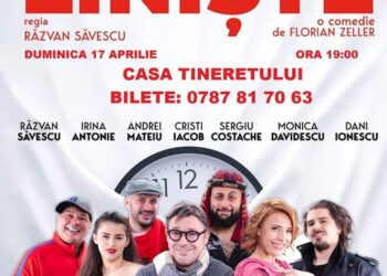 Iubitorii de teatru sunt invitați la supercomedia ”O oră de liniște”