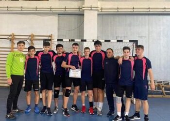 Echipa Colegiului Ana Aslan a câștigat faza județeană a ONSS la handbal liceu băieți