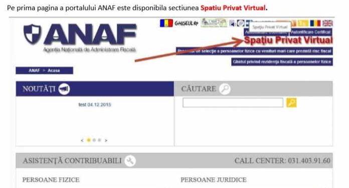 Spațiul Privat Virtual are două milioane de utilizatori