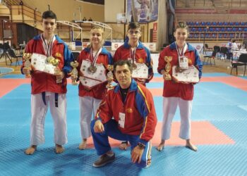 Patru brăileni pe podium la Campionatul European de karate SKDUN
