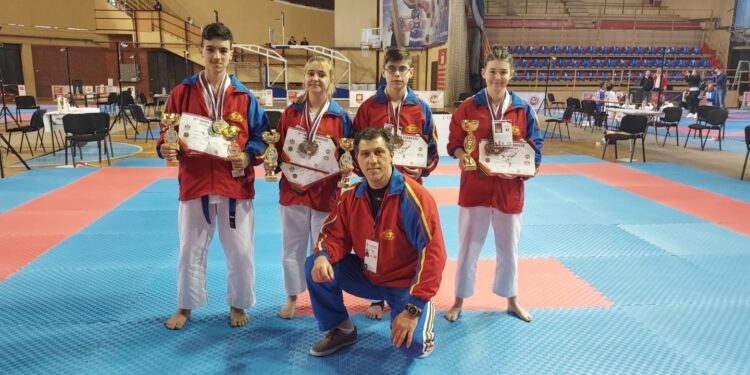 Patru brăileni pe podium la Campionatul European de karate SKDUN