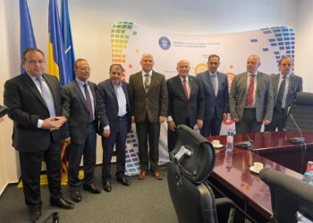 Primirea de către domnul Secretar de stat Florin-Sergiu Dobrescu a delegației conduse de domnul Majali Ayman, membru al Grupului parlamentar de prietenie Iordania – U.E., aflată în vizită oficială în România