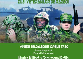 Concert susținut de Muzica Militară în Parcul Monument
