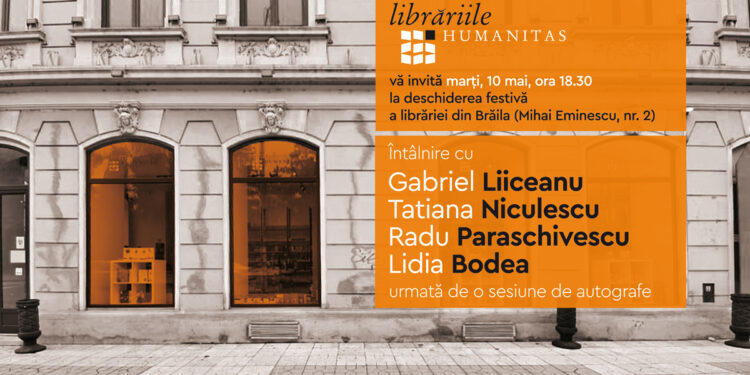 Deschiderea festivă a Librăriei Humanitas din Brăila