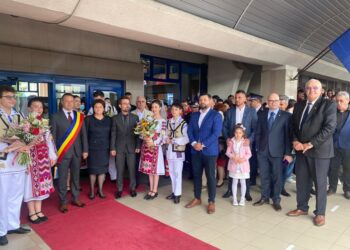 Trenul regal a sosit pentru aproximativ 15 minute în Gara Brăila
